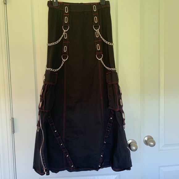 🖤SOLD🖤 Vtg Tripp NYC full length rave skirt - Picture 2 of 4